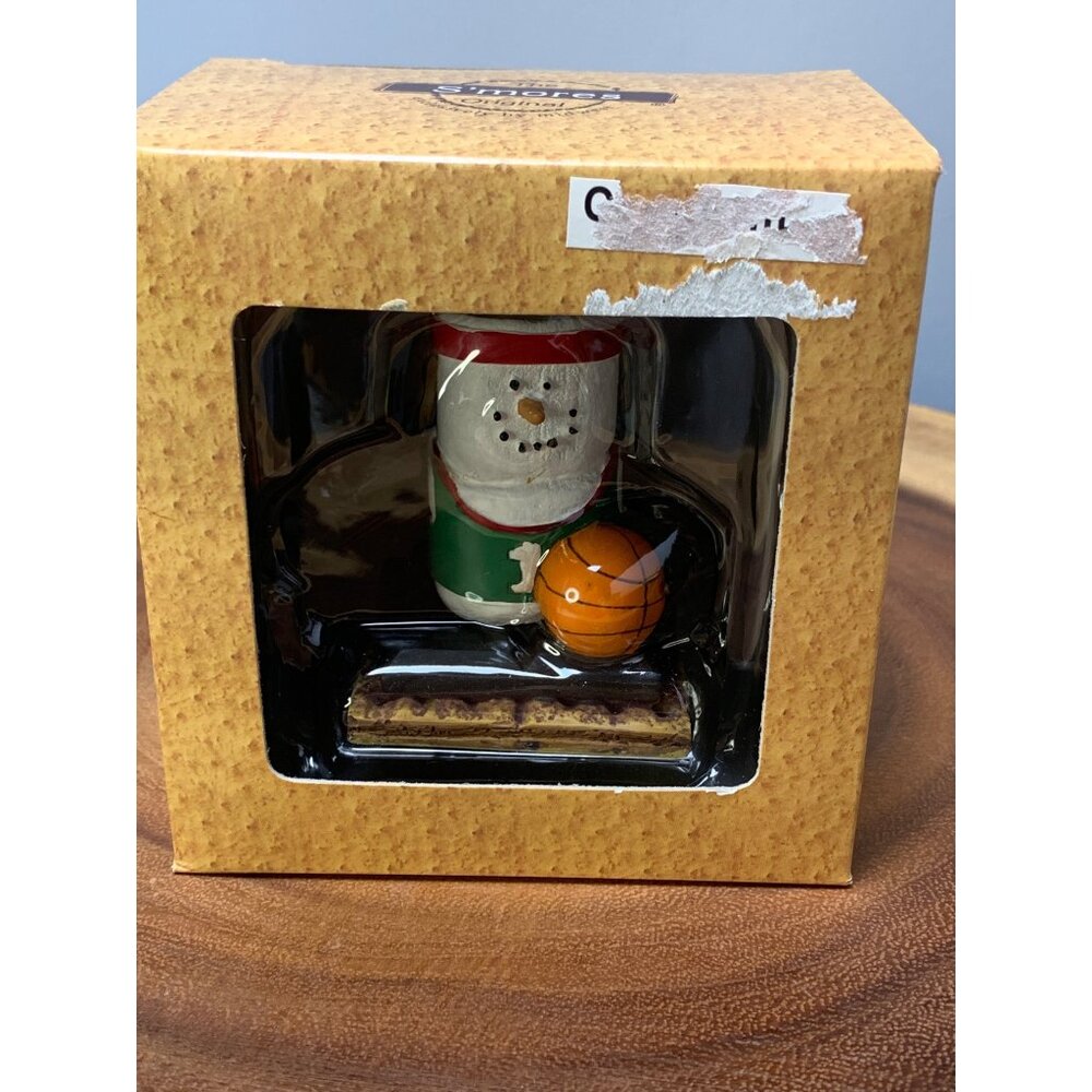 The Smores Original Snowman Basketball Figurine By Midwest
